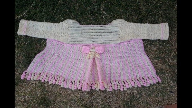 Sueter a crochet - muy facil de tejer -  crochet sweater - parte #1 - ganchillo