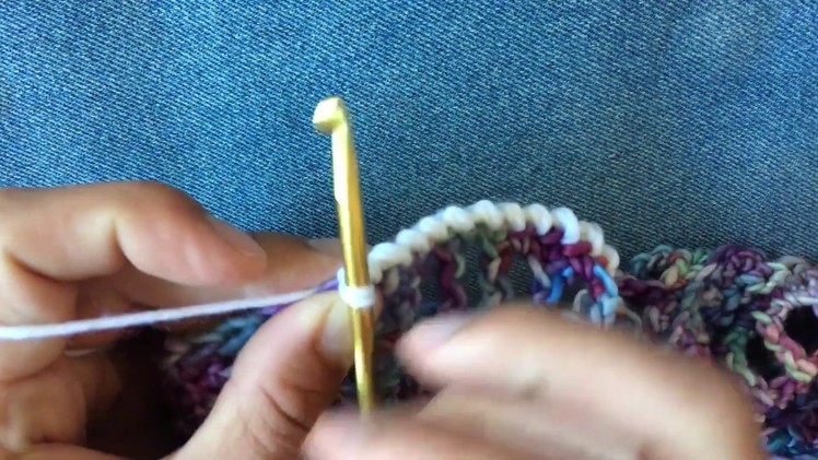 The Twisted Single Crochet Stitch Tutorial