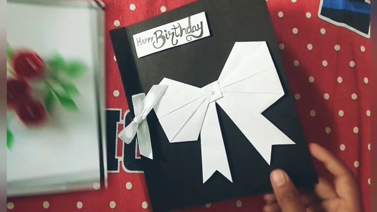 Birthday Scrapbook Tutorial || best gift for friend || Mini album with photos