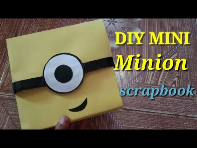 DIY Minion mini photo album | mini scrapbook | gift ideas