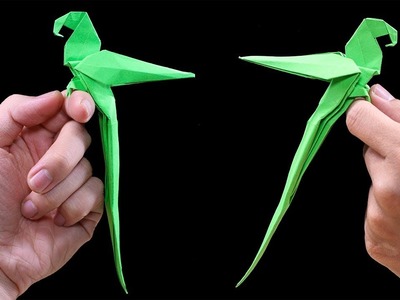 Hard Origami ???? How to make Origami Parrot ???? Can you make it ?