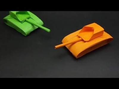 How to Make a Paper Tank K65 | DIY paper crafts | Easy Origami step by step Tutorial