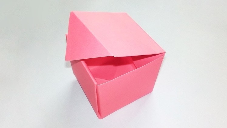 How To Make an Easy Origami Box - Origami Box Tutorial