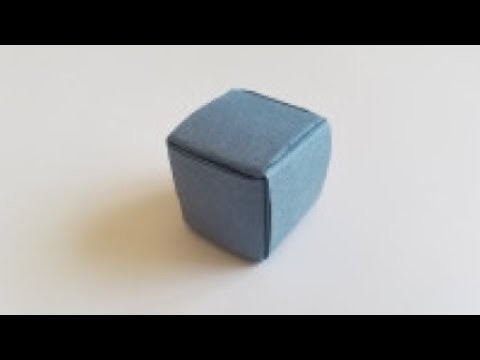 How To Make an Origami 3D Cube | Easy Origami Tutorial Seri