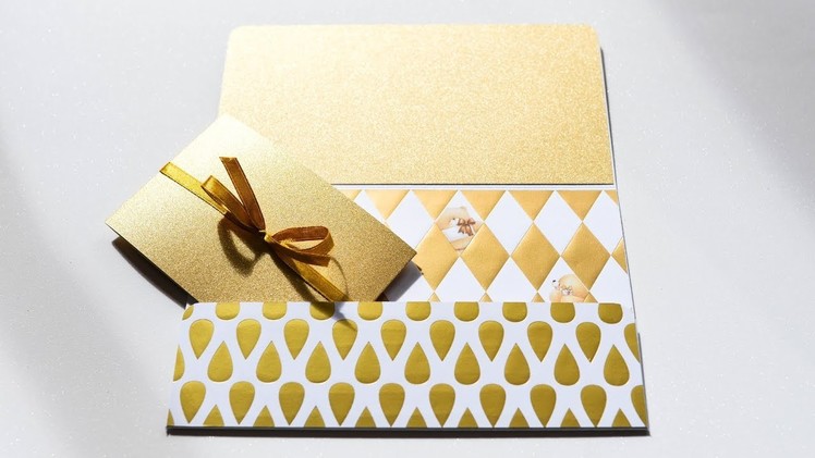 How to make : Elegant Envelope for Birthday | Elegancka Koperta na Urodziny - Mishellka #345 DIY