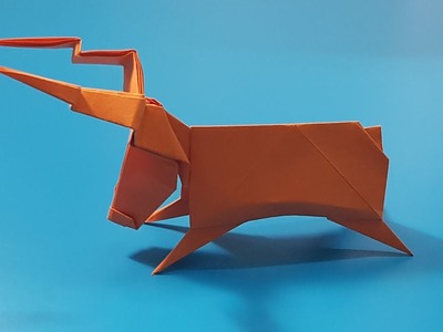 Origami art - Gấp Con Tuần Lộc || How To Make Reindeer