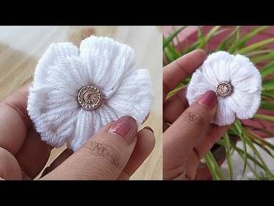 Amazing Wool Art, DIY Wool Flower ,Wool Tricks