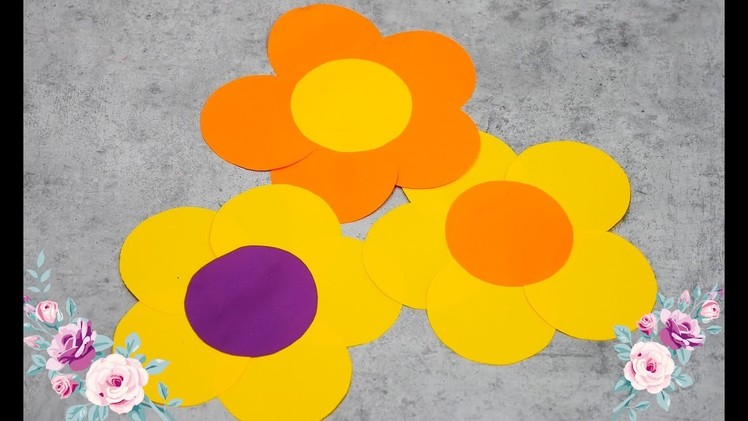 DIY Paper Flowers | Easy and Simple Paper Crafts for kids