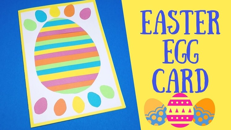 Easy Easter Egg Card for Kids to Make | Easter Paper Crafts