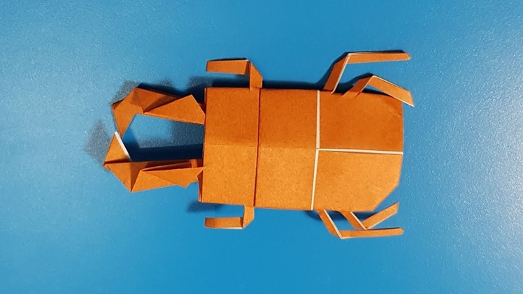 Origami art - Gấp Con Bọ Hung #2 || How To Make Beetles