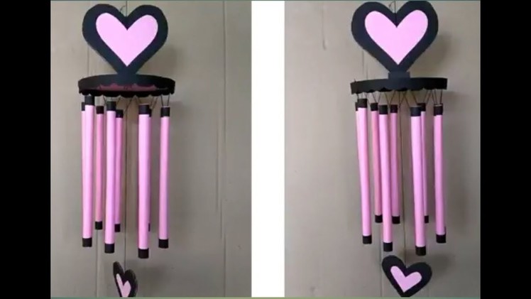 Paper craft! DIY: Wind Chime!!! How to Make Beautiful Wind Chime for Room Decoration!!!