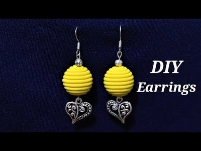 Polymer Clay Tutorials | 5 Minute DIY Jewelry | Quick & Easy To Make Polymer Clay Earrings