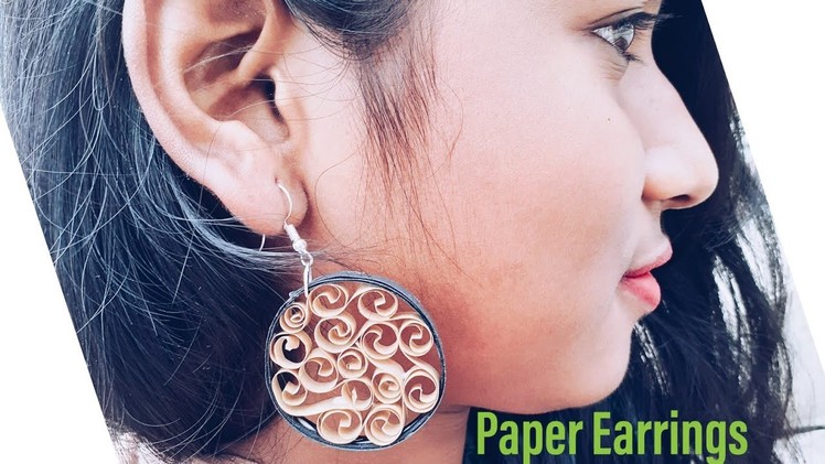 Quilling Paper Earrings | The Best Crafts
