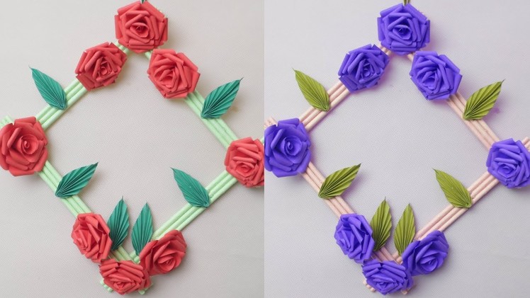 WOW.  Beautiful Paper Craft Idea || DIY Paper Wall Decor