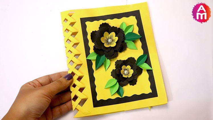 Beautiful Handmade Birthday card idea | DIY Greeting Cards for Birthday | Artsy Madhu 49