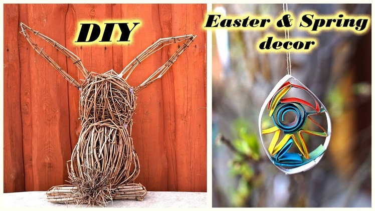 DIY EASTER & SPRING decorations | Easter bunny | 2019 decor