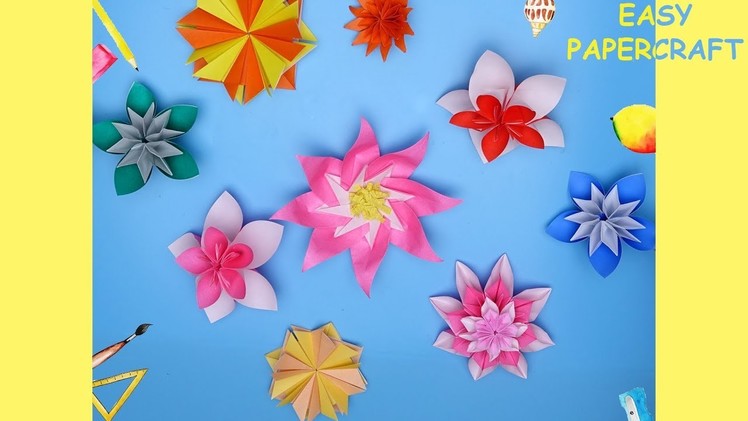 DIY Flower Papercraft | Easy Papercraft | Cool Papercraft ideas