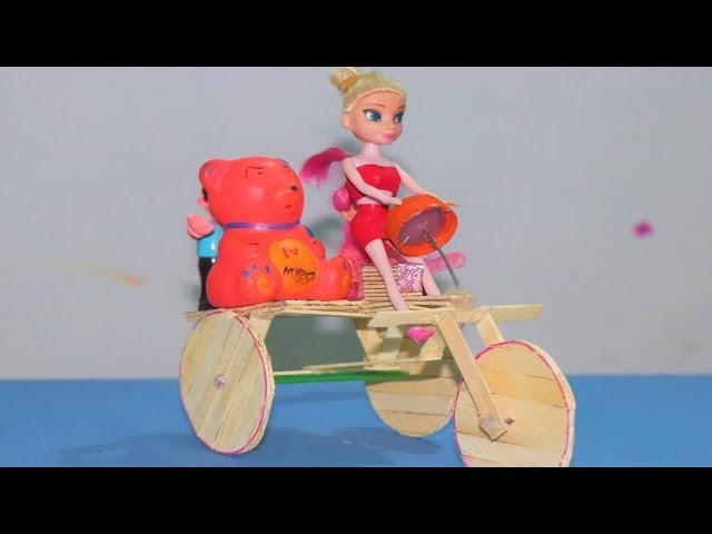 DIY Homemade Kids Van Toys Using Ice Cream Stick | DIY kids toys | 5 MINUTE CRAFTS VIDEOS