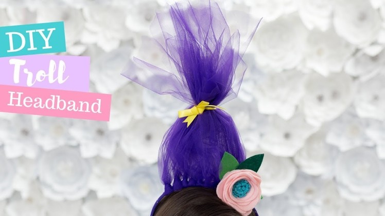 DIY Troll Headband