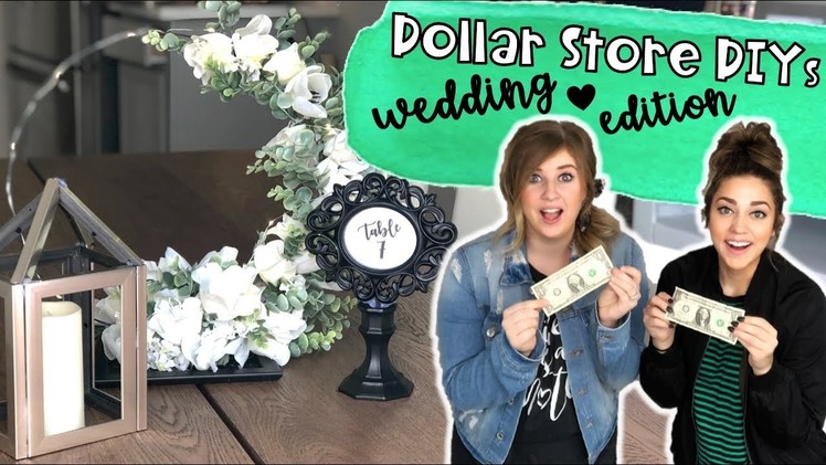Dollar Store DIY | Wedding Dollar Store Hack | Centerpiece DIY