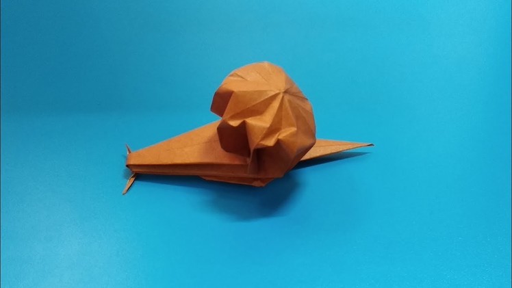 Origami art - DIY Snail Origami