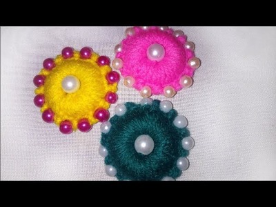 Diffrent color flower finger tricks sewing sunday time easy and entersting ##2