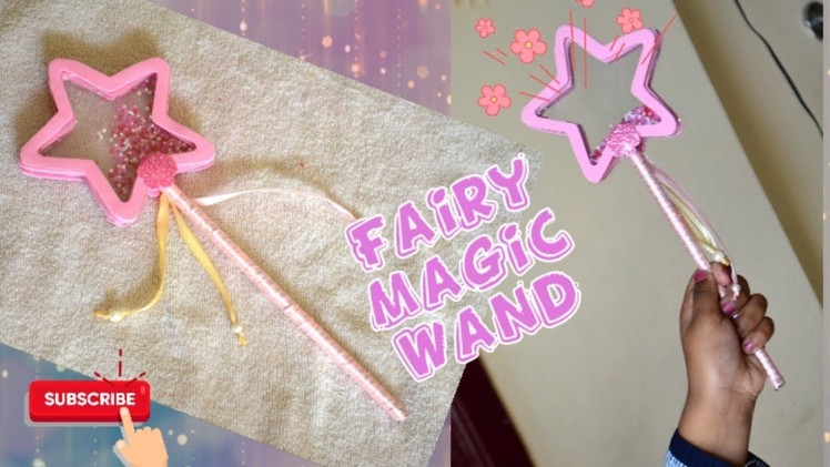 DIY Fairy Magic Wand |Easy to make star shape wand