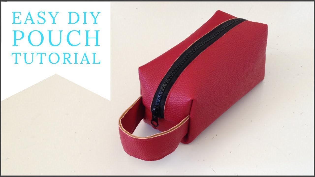 diy pouch bolsa