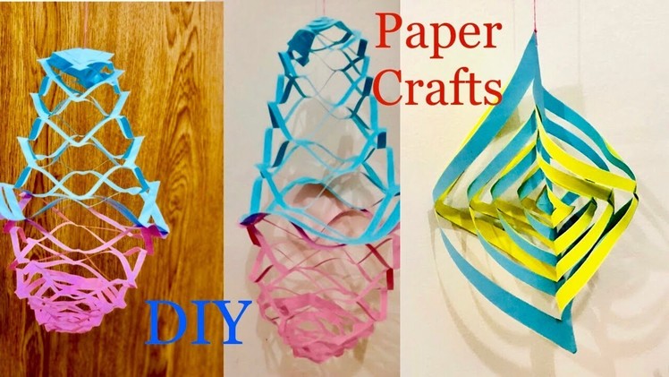 Easy Paper Crafts For Kids. Simple And Easy Birthday Party Paper Decoration