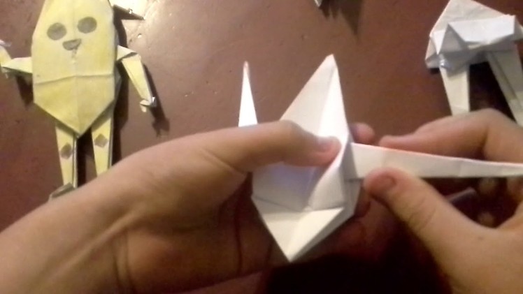 How to make a origami Peely fortnite