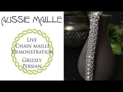 Live Chain Maille Demonstration - Grizzly Full Persian