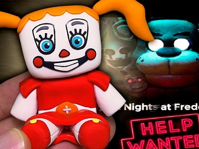 Making BABY plush ➤FNAF VR: Help Wanted ★ Polymer clay Tutorial