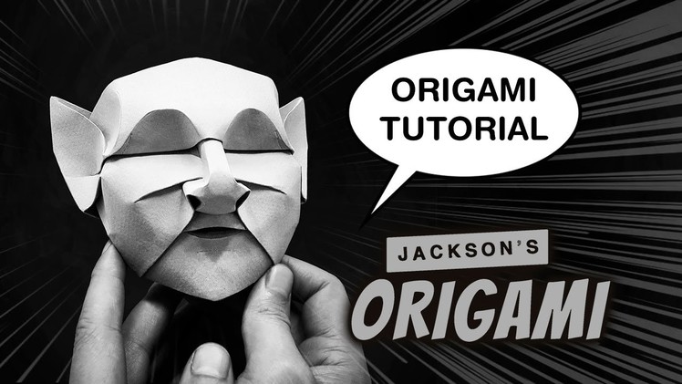 Origami Mask Tutorial - Mask 15 by Fynn Jackson