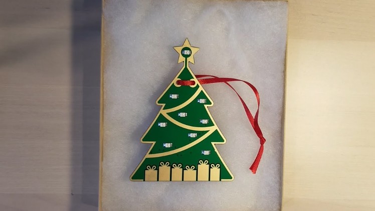 PCB Christmas Tree Ornament