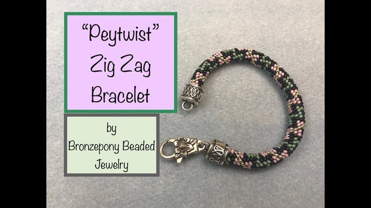 "Peytwist" Zig Zag Bracelet