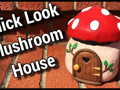 Quick Look - Mushroom House (Sculpted out of Polymer Clay)