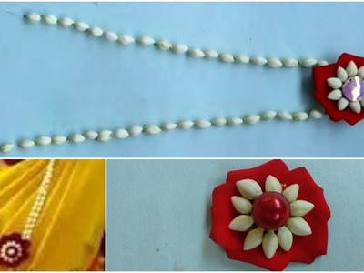 Real flower jewelry making for functions | Fresh flower chain