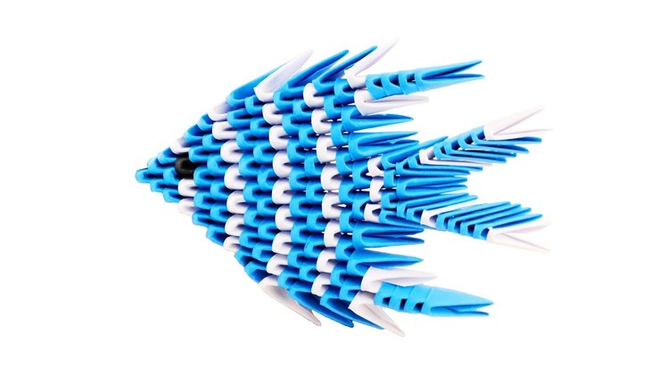 Creagami - 731 - Fish - Origami 3D