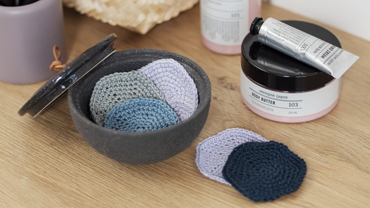 DIY : Create reusable yarn make-up remover pads by Søstrene Grene