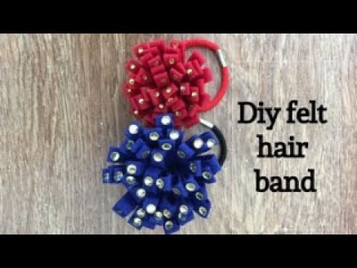 DIY FELT HAIR BAND