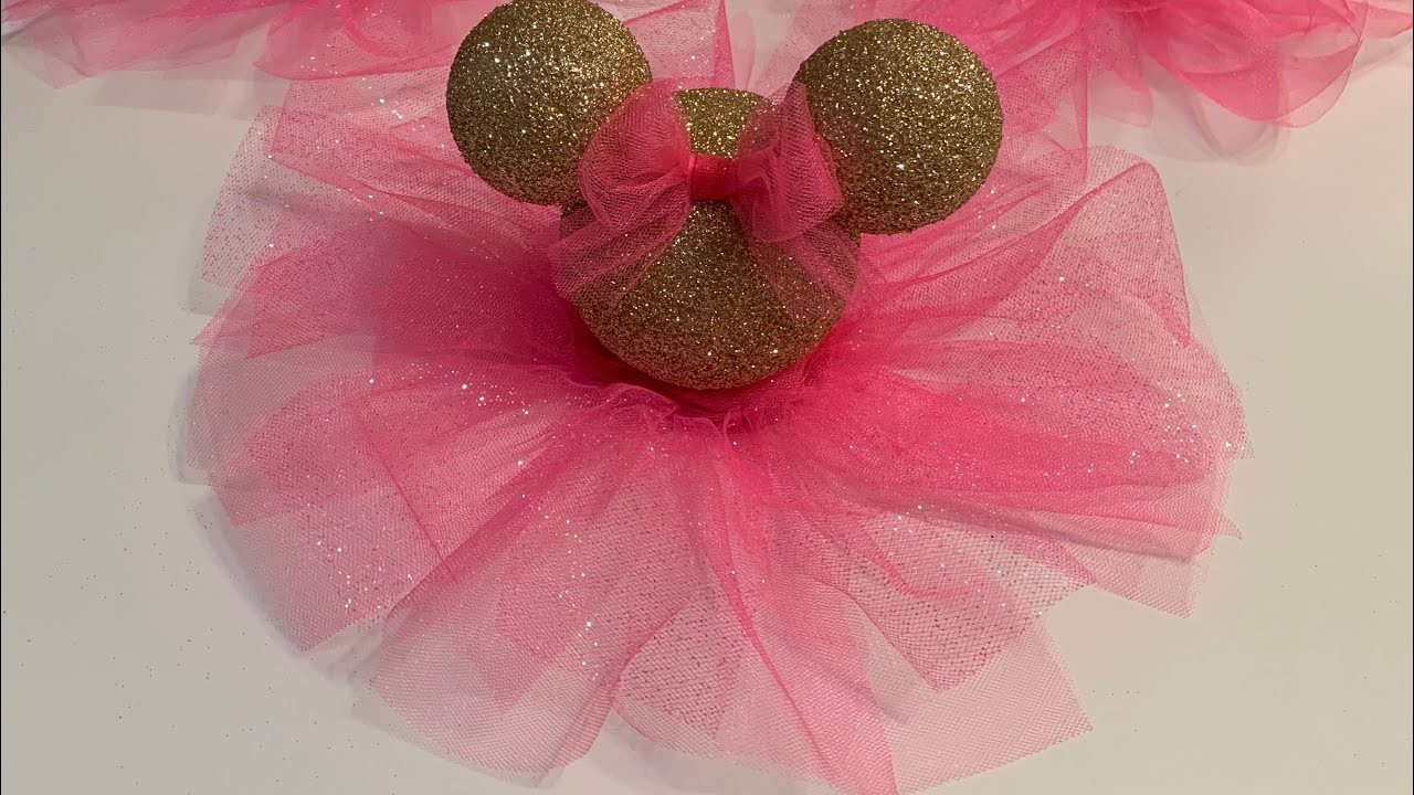 Diy Minnie Mouse Centerpiece