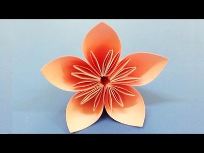 Easy Origami Kusudama Flower Tutorial