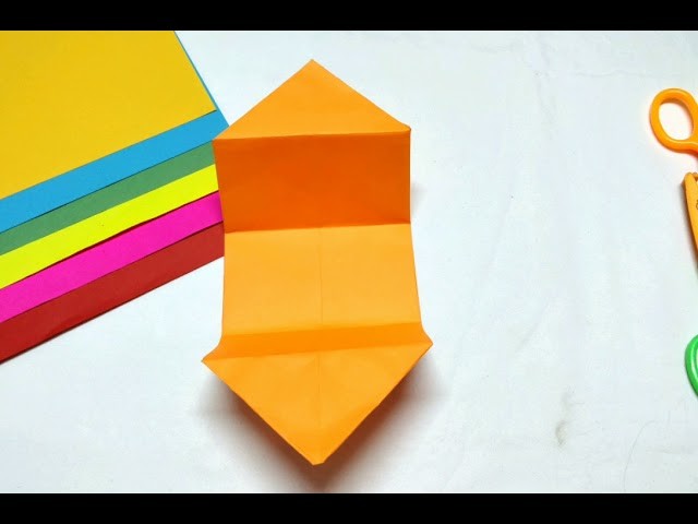 Make Pull me origami greeting. envelop, Step by Step & easy Origami craft for kids