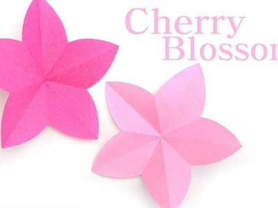 Origami Flower Origami Cherry Blossom Fun and Easy Origami