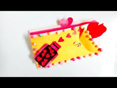 Special Handmade Valentines day card | DIY Valentines day card idea | Complete tutorial