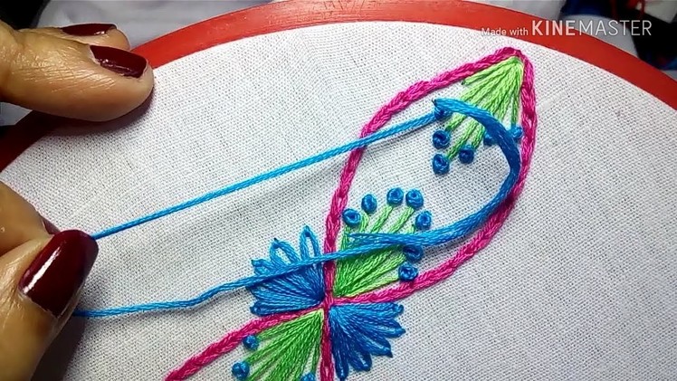 #67#A Beautiful  Hand Embroidery Designs