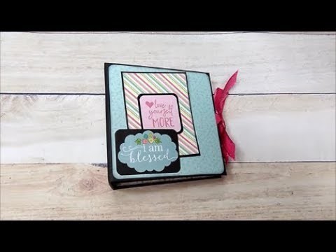 Beginners Easy and Simple Mini Album with Flaps