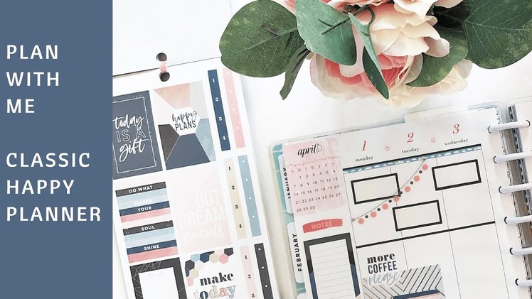 Classic Happy Planner Plan With Me - April 1-7, 2019 Social Media Planner