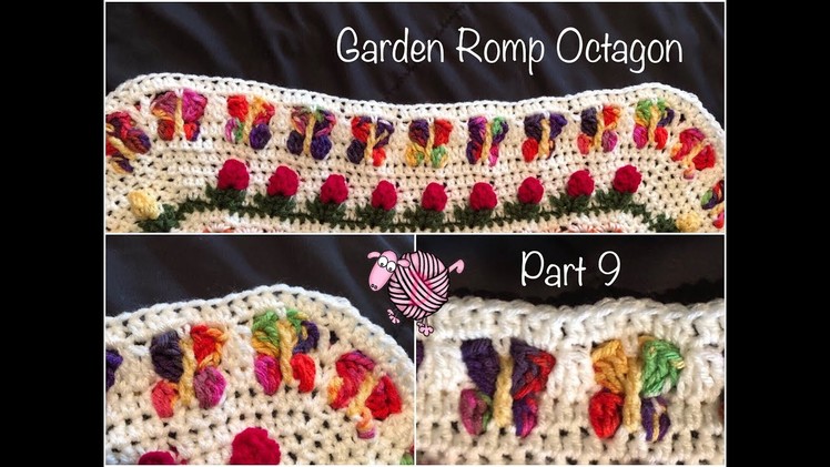 Crochet Garden Romp Octagon Part 9