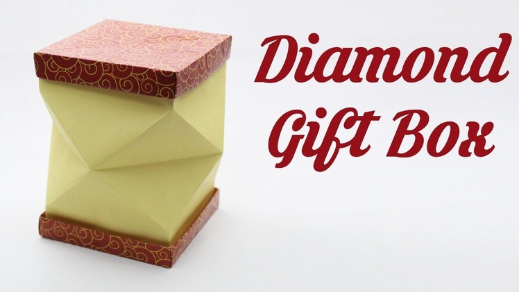 Diamond Cut Box, Easy Origami for Kids, Basic origami, Simple Origami for Beginners, Paper Origami